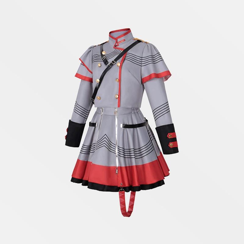 [现货虚拟vtuber Synthesizer V 重音Teto同款cos服二次元动漫服装]