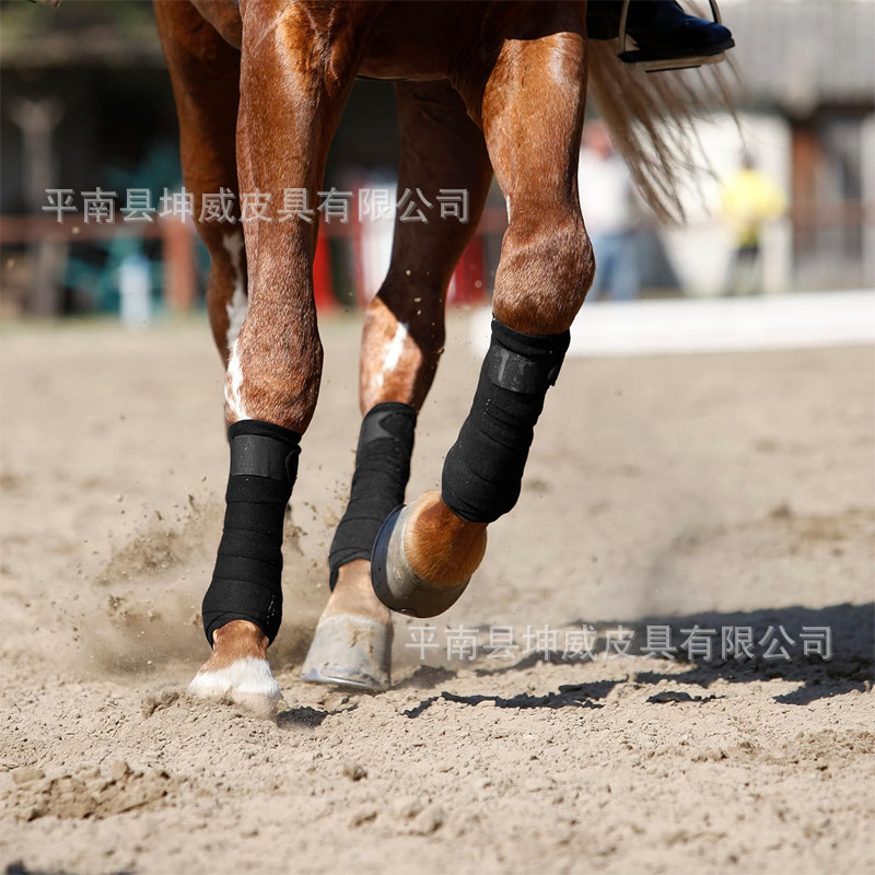 Fuente de vendaje para la pierna de caballo ventilado agitado granular cubierta de protector para la pierna de caballo especial vendaje para la pierna de caballo artículos equestres