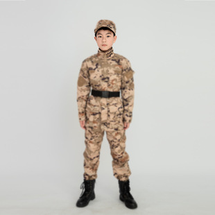 New Children's Five Winter Camouflage Training Uniforms Primary School Students Summer Camp Clothing Outdoor Training Uniforms