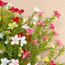 仿真田园风小野菊莫奈花园风绿植花材 家居装饰拍摄道具婚庆插花