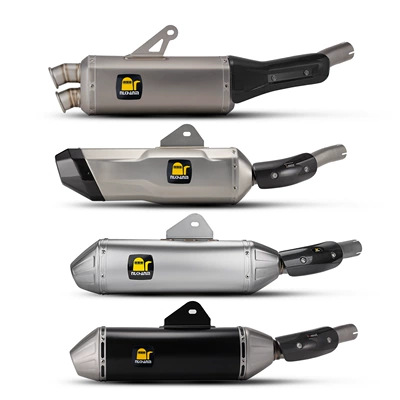 Motorcycle exhaust pipe – Sections Direct Installation Without Modification