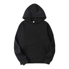 男性と女性の新型のフード付きの男性の純色のスウェットの女性の卸売りの男性式の長袖の袋のカバーのスウェットは図を作ることができます。
