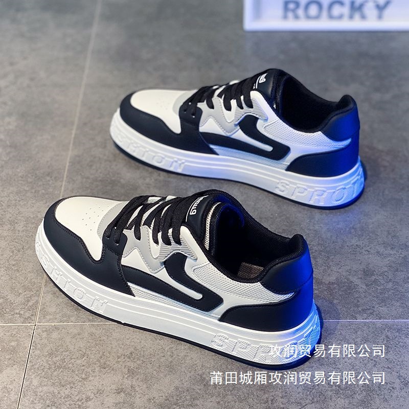 Men's Shoes Autumn Shoes Men's Mesh Breathable Men's Sneakers Trendy Versatile Casual Sports Shoes Small White Wholesale