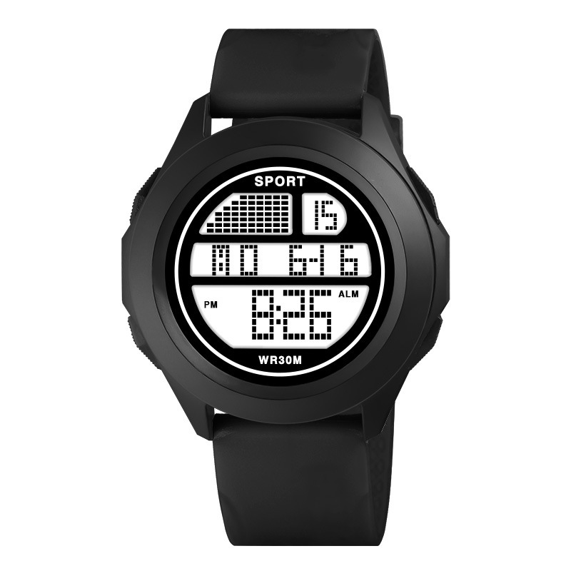 Moda deportes al aire libre de los hombres reloj electrónico al por mayor impermeable multifuncional estudiante deportes digital Mesa regalo