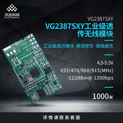 VG2387SXY LORA Distance street lamp control modular 433MHz Pass-through module