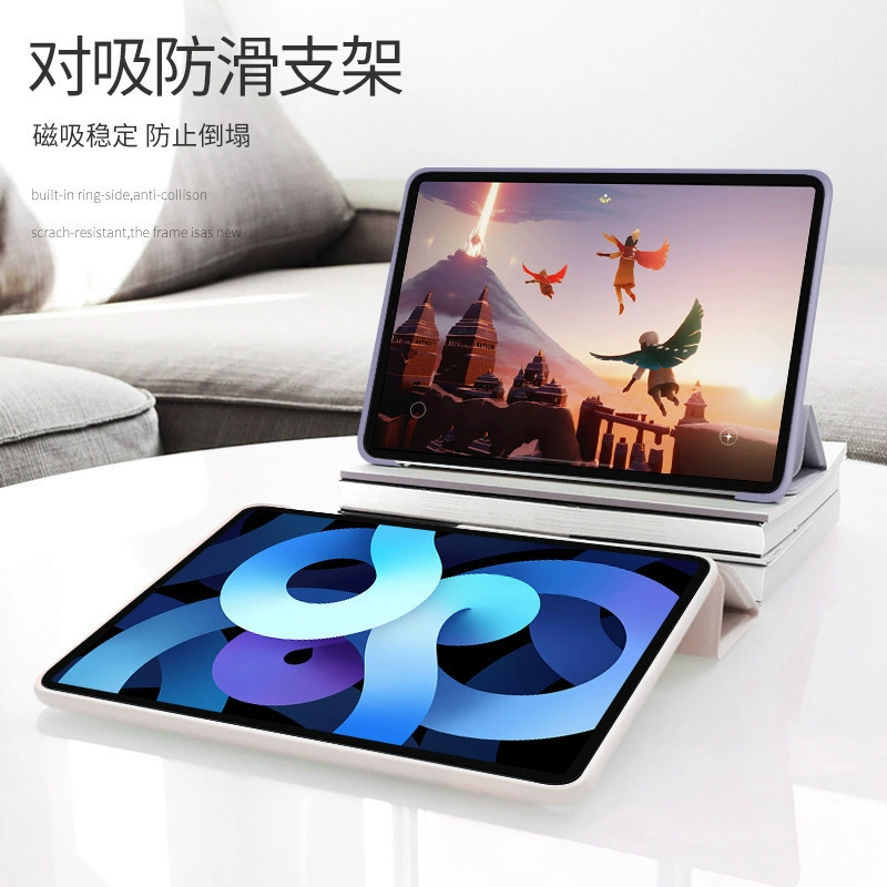 Подходит для iPad 10 (10.9" 2022), защитный силиконовый чехол, совместим с Pro11, Air4/5, полный защитный чехол 10.2, антизаглушающий