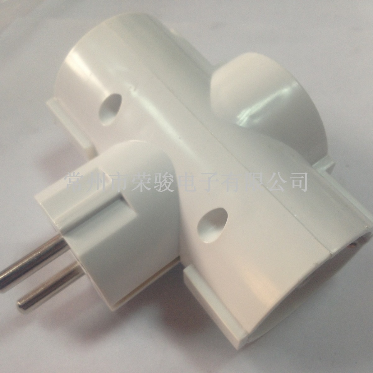 厂家直销 转换插头插座 意大利意式阿根廷2插2pin4.0 4.8mmABS