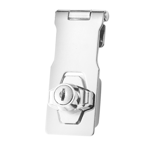 Drawer lock plate refrigerator wardrobe door lock desk old file cabinet door lock plate with lock sliding door simple lock