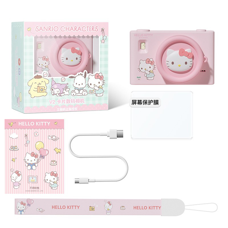 Sanrio CCD tarjeta de cámara de fiesta de estudiantes puede tomar fotos y grabar video cámara digital para regalos de novia