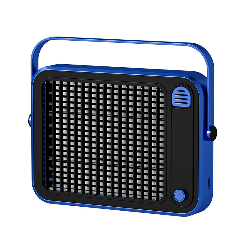 레트로 사각형 모기 램프 [인라인]-도금 블루