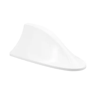 Car shark fin antenna vehicle antenna - white