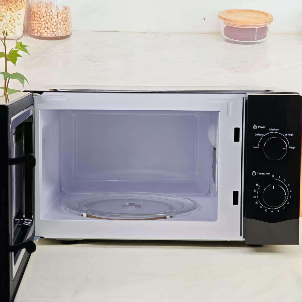 20L/25L Microwave Oven household multifunctional microwave oven turntable mechanical knob foreign trade export