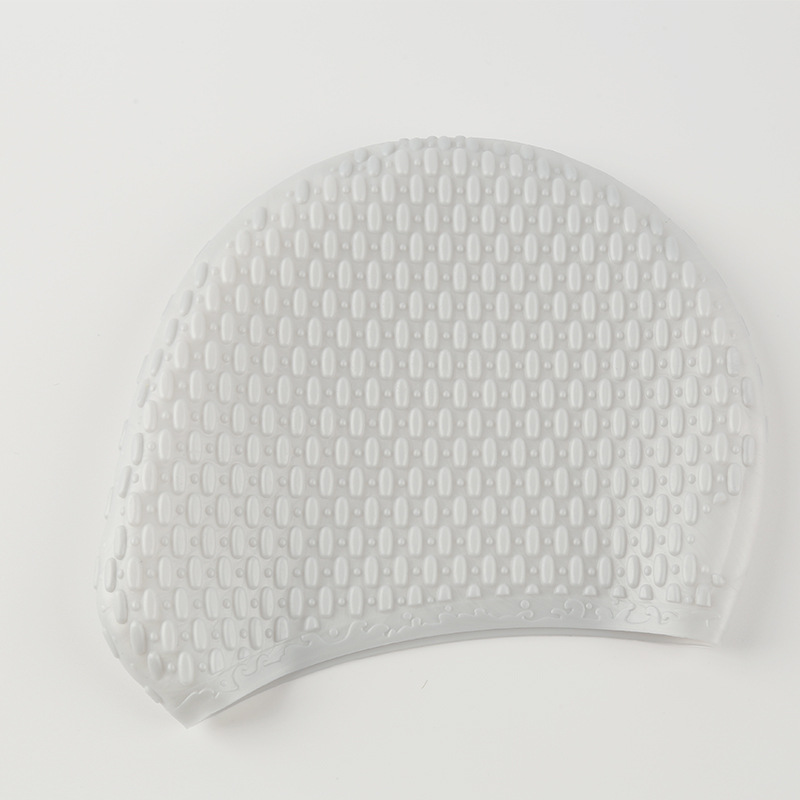 Verano de silicona agua gota gorro de natación extra grande deportes burbuja gorro de natación elástico impermeable protección auditiva grande pelo largo no apretado