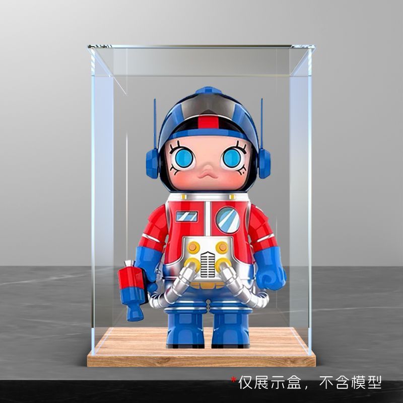 Popマート適用バブルマットモリー400% オプティマスプライムハンドリターンライトアクリル収納ボックス|undefined