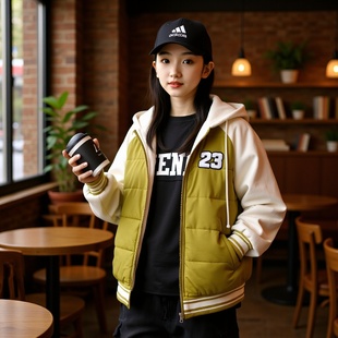 girl's coat2026�ﶬ�¿ͯ�Bñ�޷��д�ͯ�b��朱�ů��������
