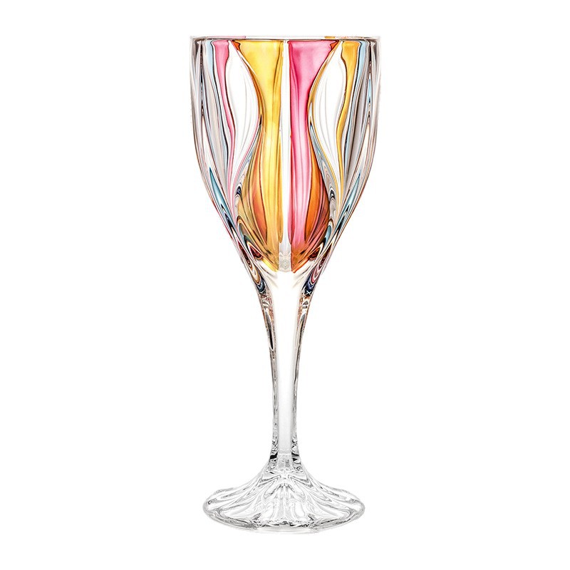 Bohemia BOHEMIA fantasía taza de vino de cristal checo para el hogar regalos se pueden imprimir LOGO
