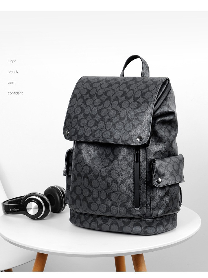 Mochila para hombre, estilo casual de negocios, bolsa para computadora de gran capacidad, mochila multifuncional de marca moderna, mochila escolar, para viajes, negocios y desplazamientos diarios