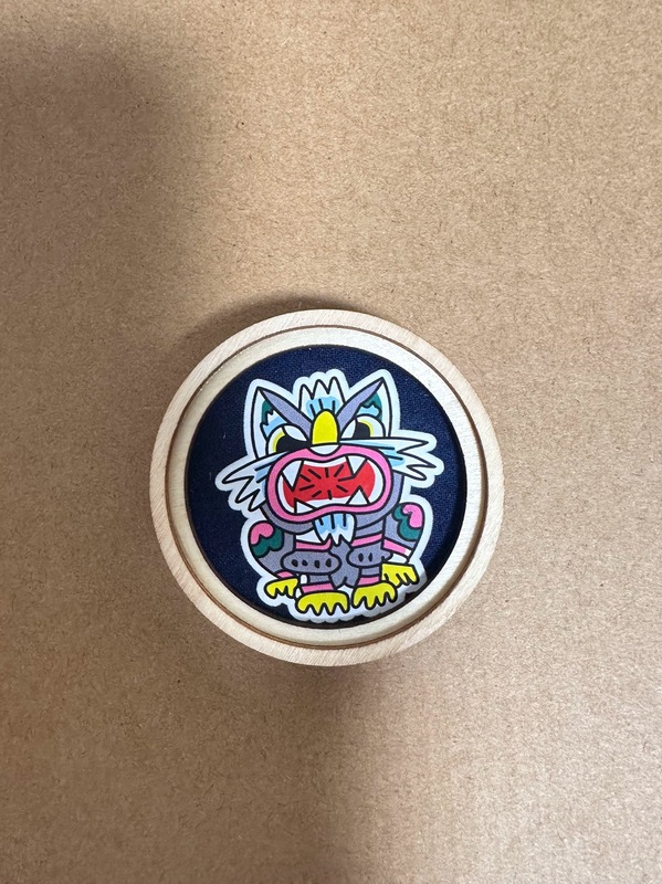 云南大理手工蓝染非遗瓦猫冰箱贴新款个性创意复古文创旅游纪念品|undefined
