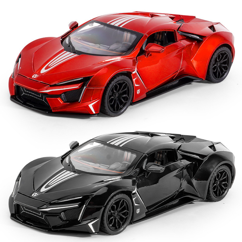 ディザトーンネットの赤い子供のおもちゃの男の子の大きいサイズのおもちゃの車の合金のスポーツカーは音楽の赤ちゃんの益智の小さい車を持ちます。|undefined