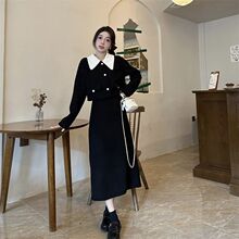 2026年灯芯绒两件套秋冬季新款大码胖mm小香风外套+半身长裙套装