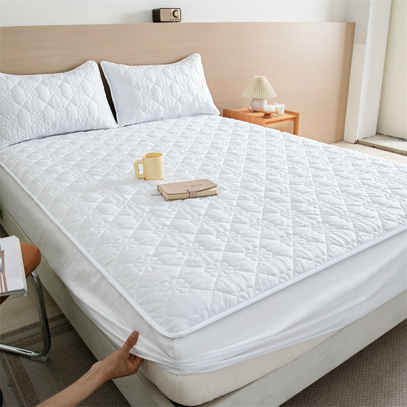 Foreign Trade Amazon Cross-Border Class a Cotton Waterproof Bed Sheets Quilted Diaper Bed Cover Bed Sheets Simmons Mattress Protector