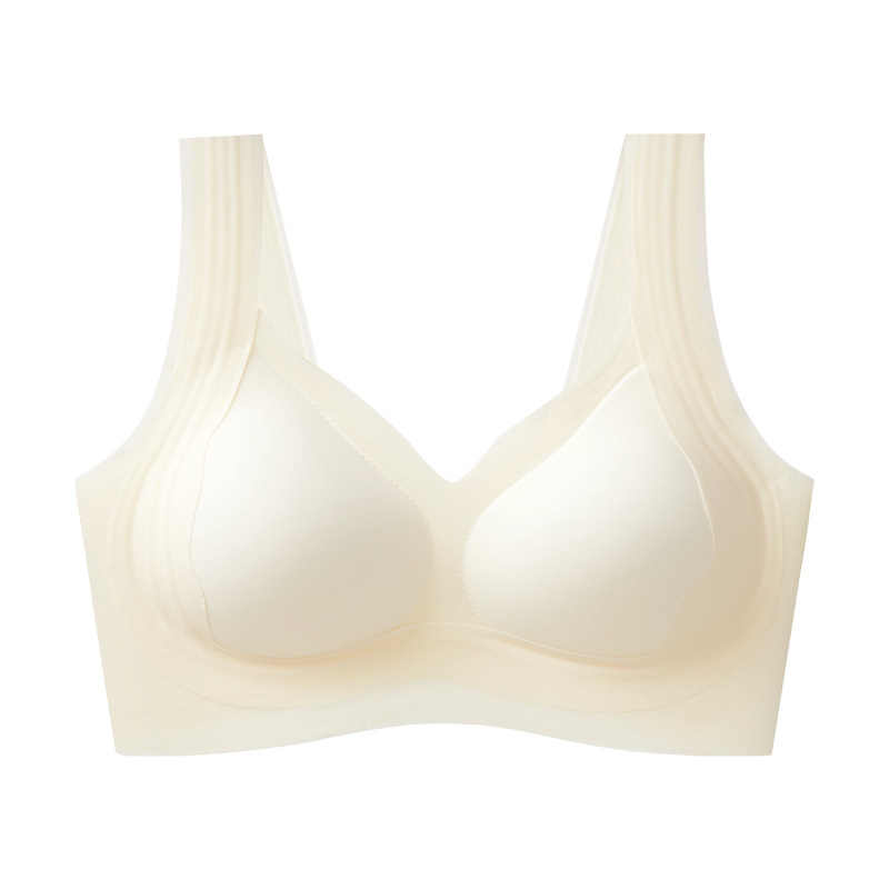 Ropa interior gran pecho cerrado soporte superior para evitar caída de pecho colateral tipo de bra fijo de copa completa sin rastros sujetador de elevación