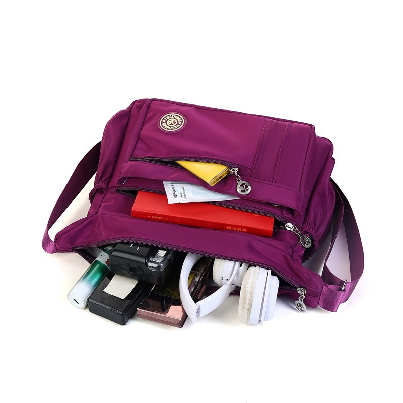 Nuevo bolso de mujer gran capacidad transfronteriza bolsa de hombro casual Oxford tejido multicapa de almacenamiento mochila bolsa de moda para madres