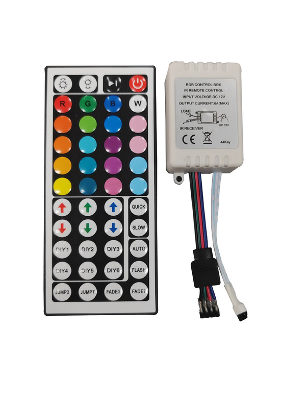 LED ライトストリップ rgb コントローラ RF24 キーアプリ Bluetooth usb44 キータッチセンサーハンドスキャン音楽トーン調光器|undefined