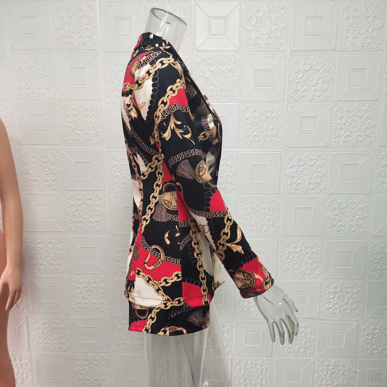 2024 Completo casual da pendolare, cappotto, pantaloncini, moda versatile, set da due pezzi da donna_voghion.com