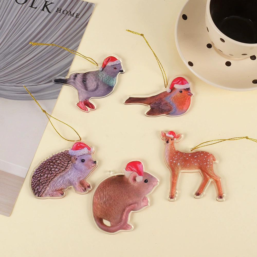 Акриловый брелок, подвеска на заказ, бирка, лазерная фотография, подставка для звезды с мультяшной анимацией на заказ