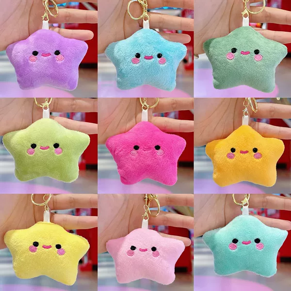 Random color smiley stars + gold buckle