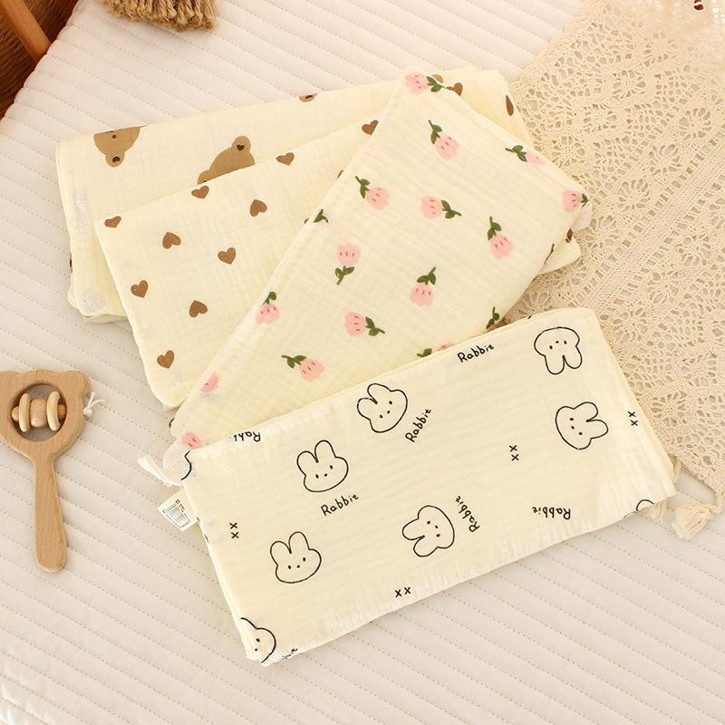 Cotton gauze cartoon towel