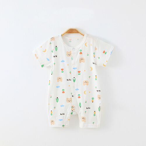 Summer Short Sleeve Baby Onesie Clothes Air Conditioning Suit Baby Clothes Two-Year-Old Dropshipping Anyang Baby Clothing
