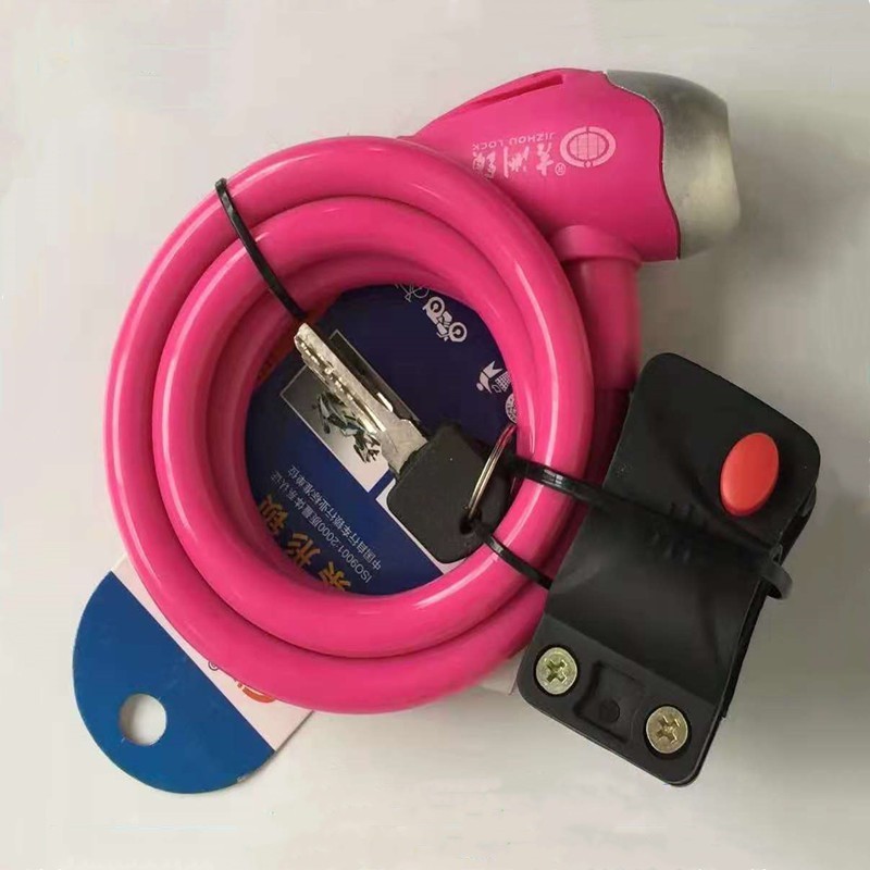5118 cerradura de bicicleta cerradura antirrobo cerradura de coche eléctrico carretera muerto volando alambre de acero cerradura de cable cerradura de bicicleta accesorios