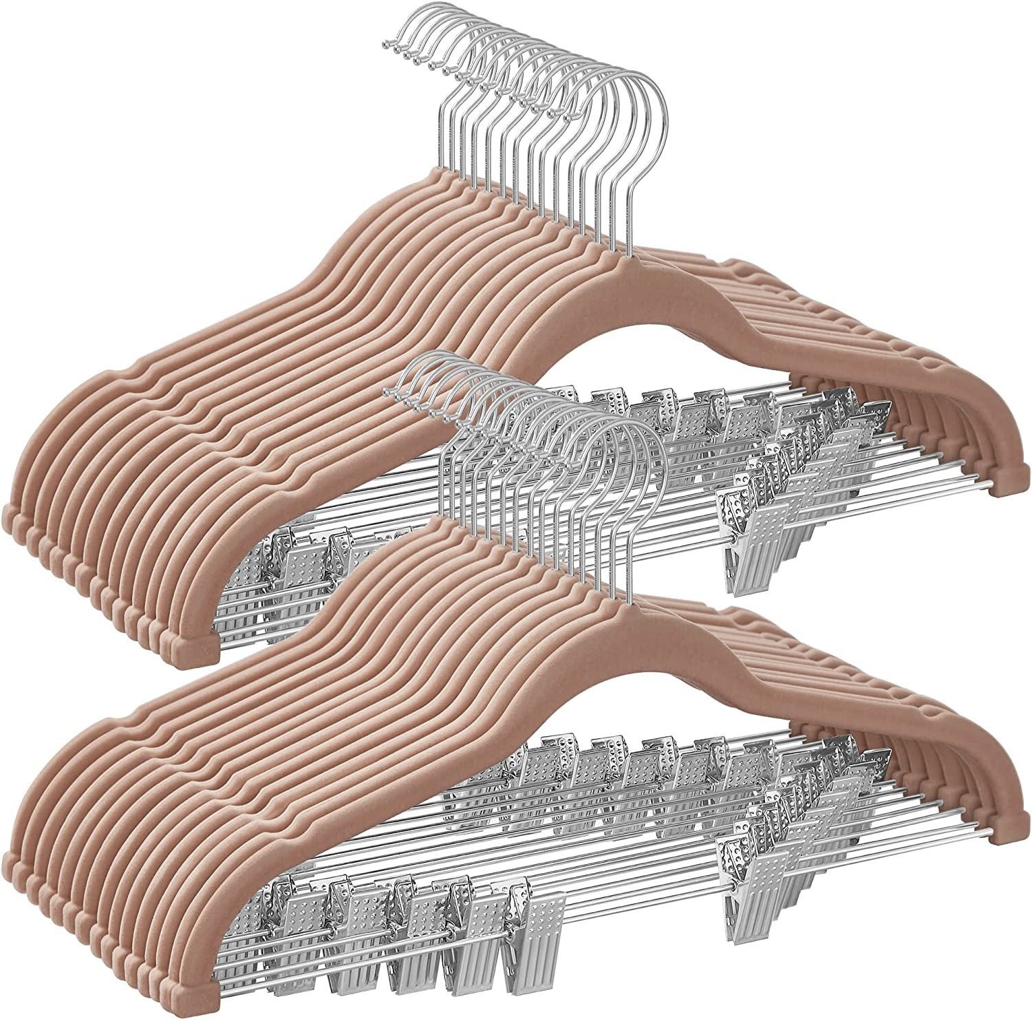 42cm 다크 브라운/아연 도금 후크