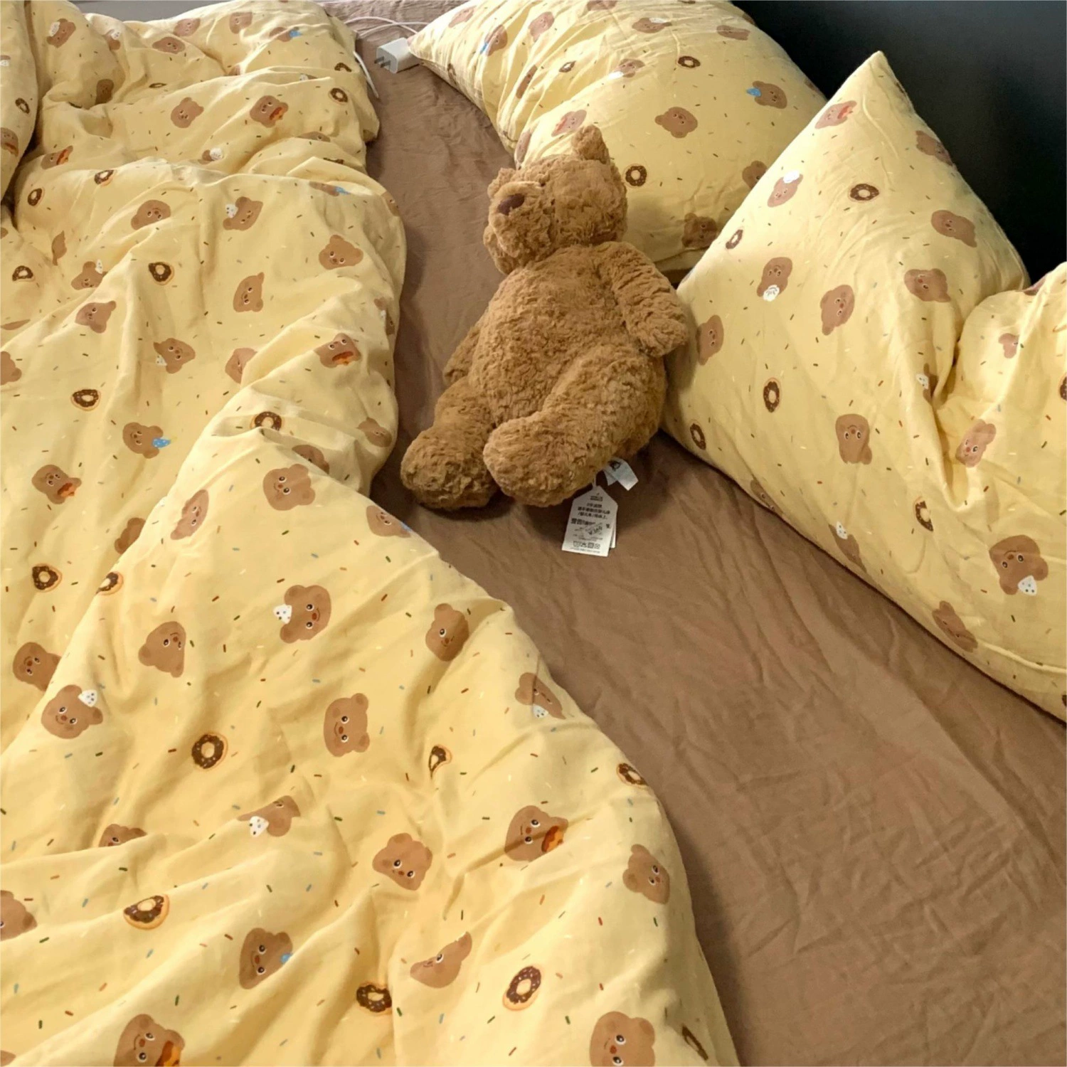 Cotton double-layer gauze fresh duvet cover