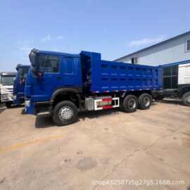 翻斗后双驱动自卸车后八渣土自卸运输车 WD615系列10+2档