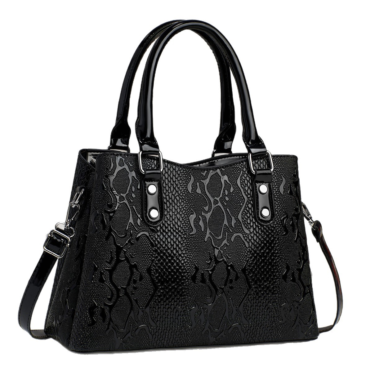 Casual diario de gran capacidad bolso de mano de moda estampado mochila bolso de hombro de viaje diario bolso de mano