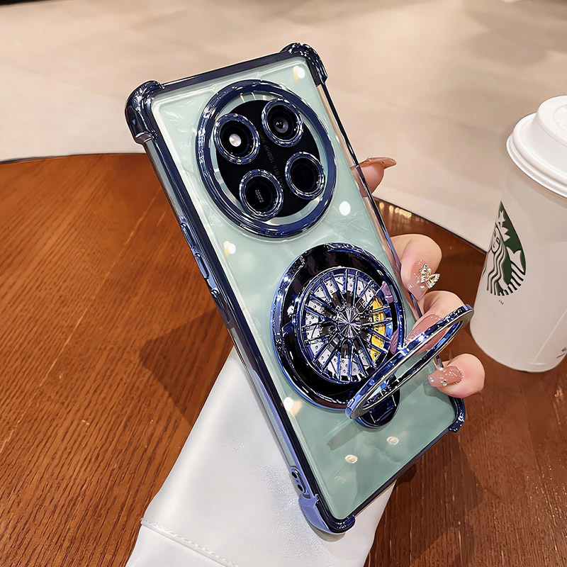 スタンド付き適用栄光x60携帯ケース栄光x50新型透明高級感x60pro全包転倒防止|undefined