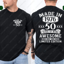 ���羳ŷ�롿MADE IN 1976 50 YEARS OF BEING AWESOME LIMITED E
