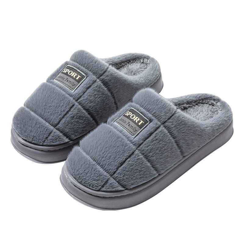 Winter non-slip keep warm slippers, plus size, wholesale