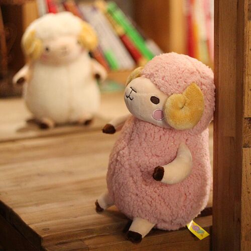 Lamb Doll Alpaca Plush Toy Little Sheep Doll Pleasant Goat Internet Celebrity Sitting Sheep Ugly Cute Doll Toy Pillow