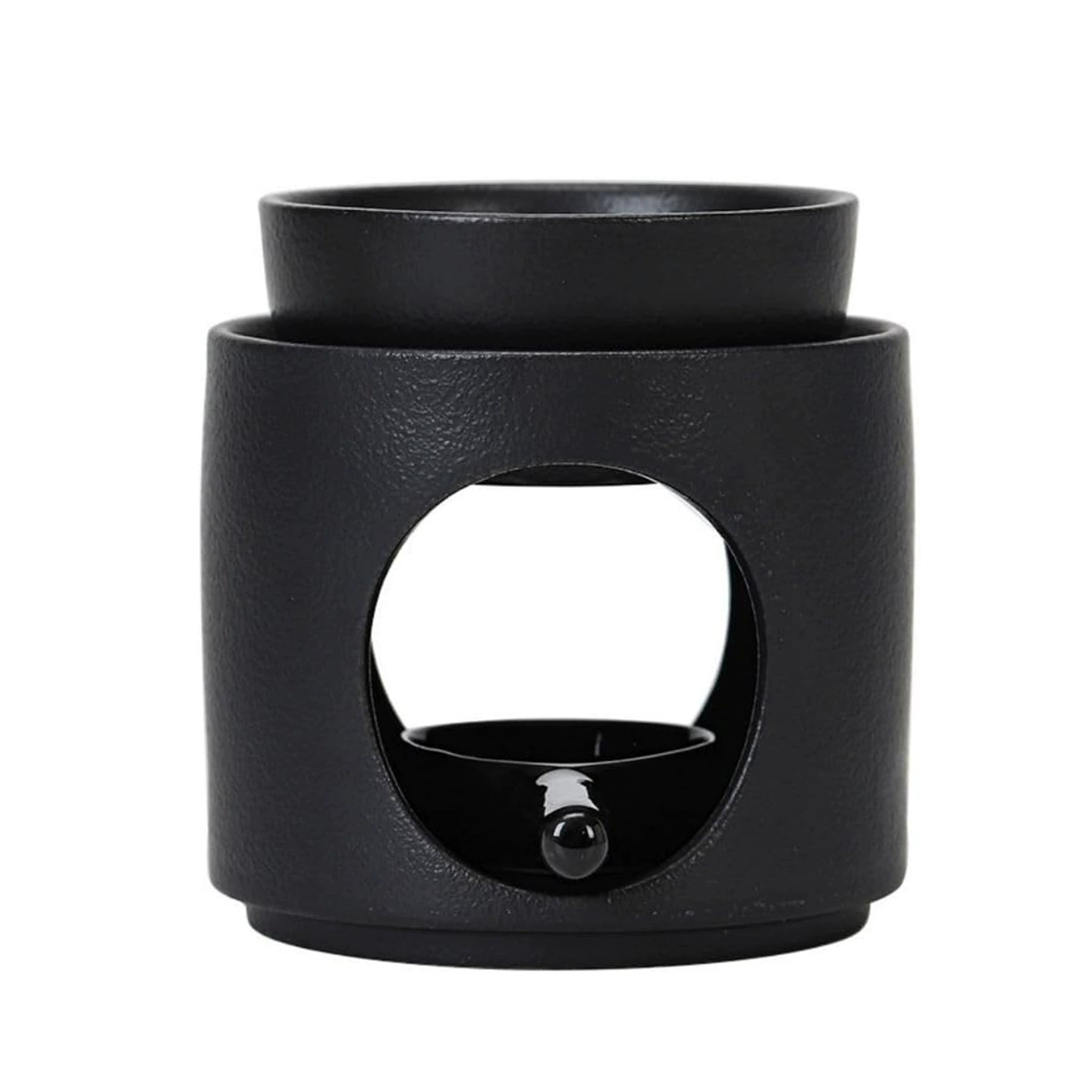 splitting black aroma lamp, perfume, oil, candle