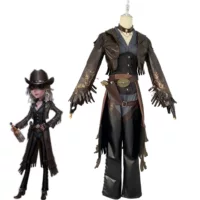 Косплей‑костюм (The Fifth Personality) Bartender Black Rose, костюм + аксессуары, размеры S–XXL