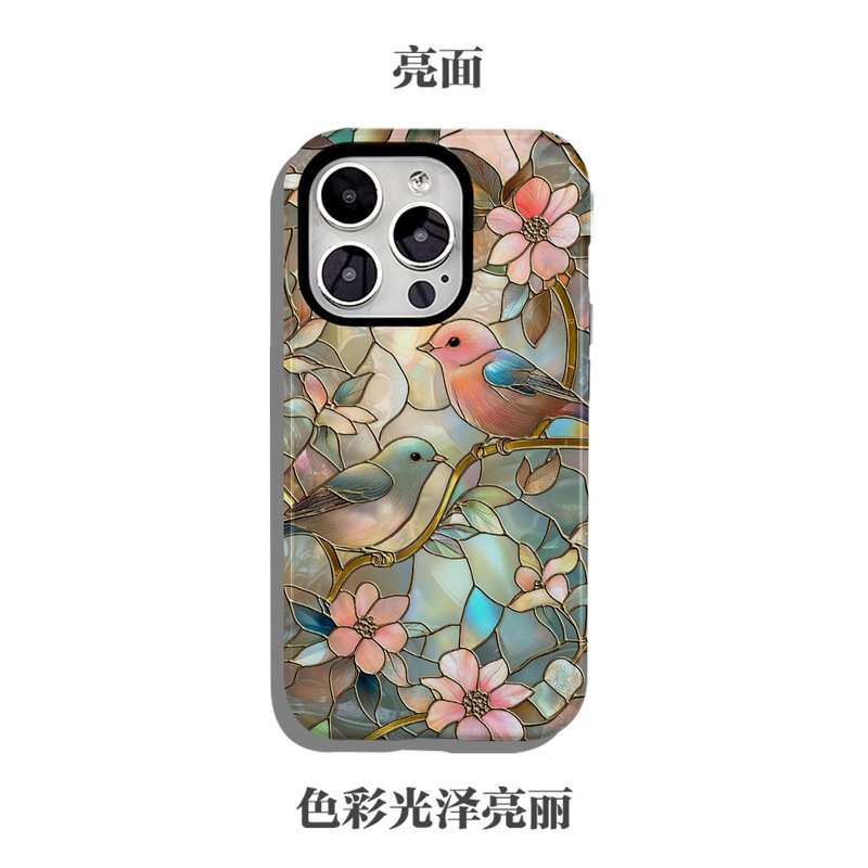 跨境爆款欧美镜面磁吸菲林二合一全包手机壳一件代发适用苹果16|undefined