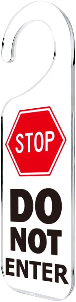 新品亚克力高清门牌 雕刻亚克力挂钩手柄 酒店请勿打扰英文版门卡