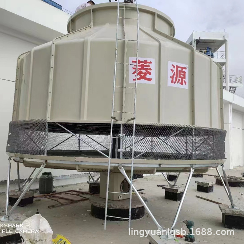 冷却塔工厂批发 500吨大型工业逆流冷却塔 用于制药循环水冷系统
