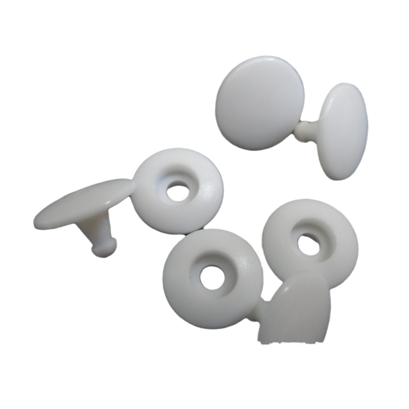 厂家直销一次性腕带扣 医疗腕带扣 塑胶二合扣 pvc腕带扣