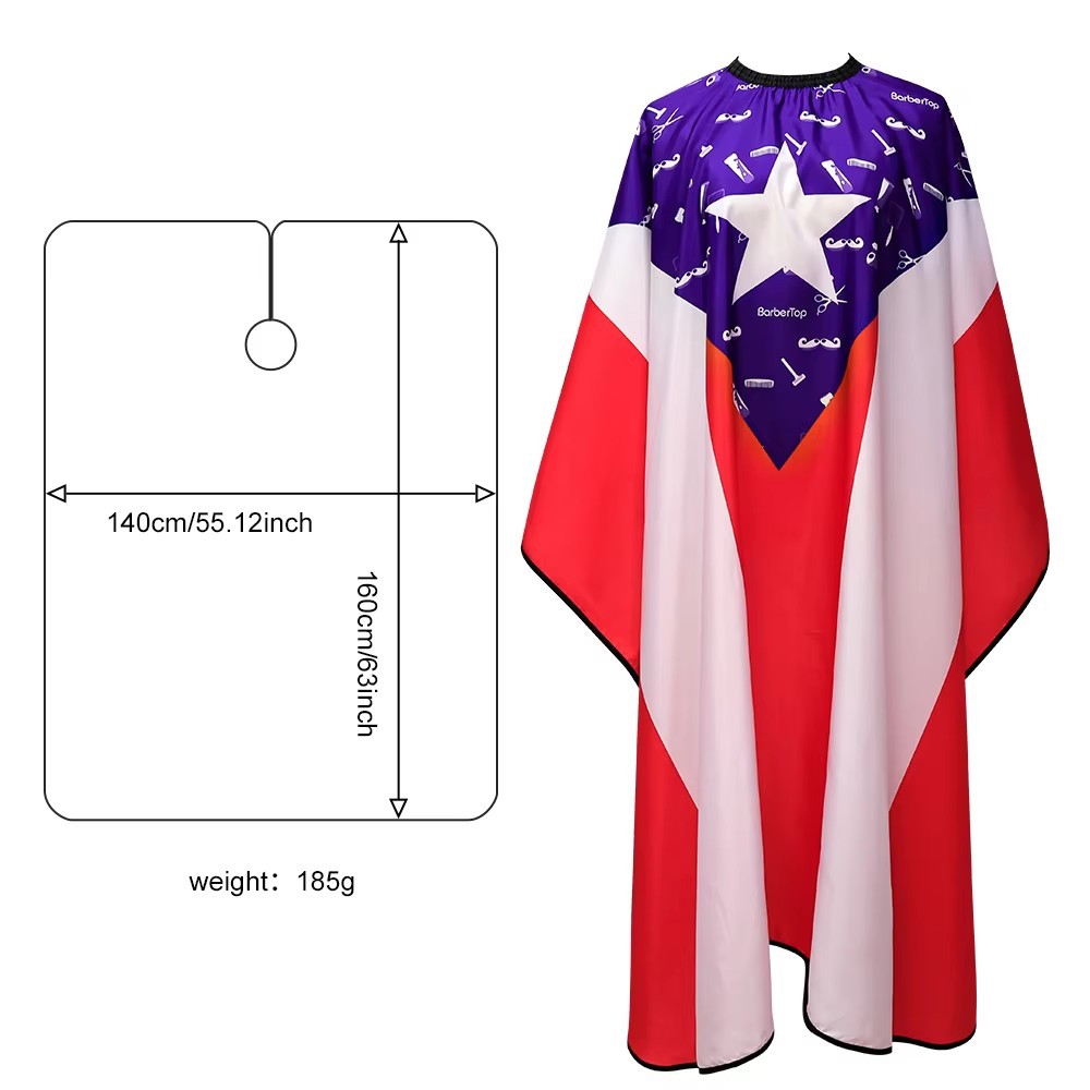 Tela de corte de pelo de venta caliente Tela de corte de pelo para adultos Tela de niños Múltiples estilos de tela de chal estampado de estilo teñido en caliente