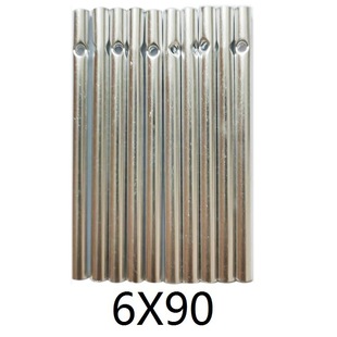 Diameter 6mm length 90mm Wind Bell tube material parent-child class DIY teaching material kindergarten production material aluminum tube
